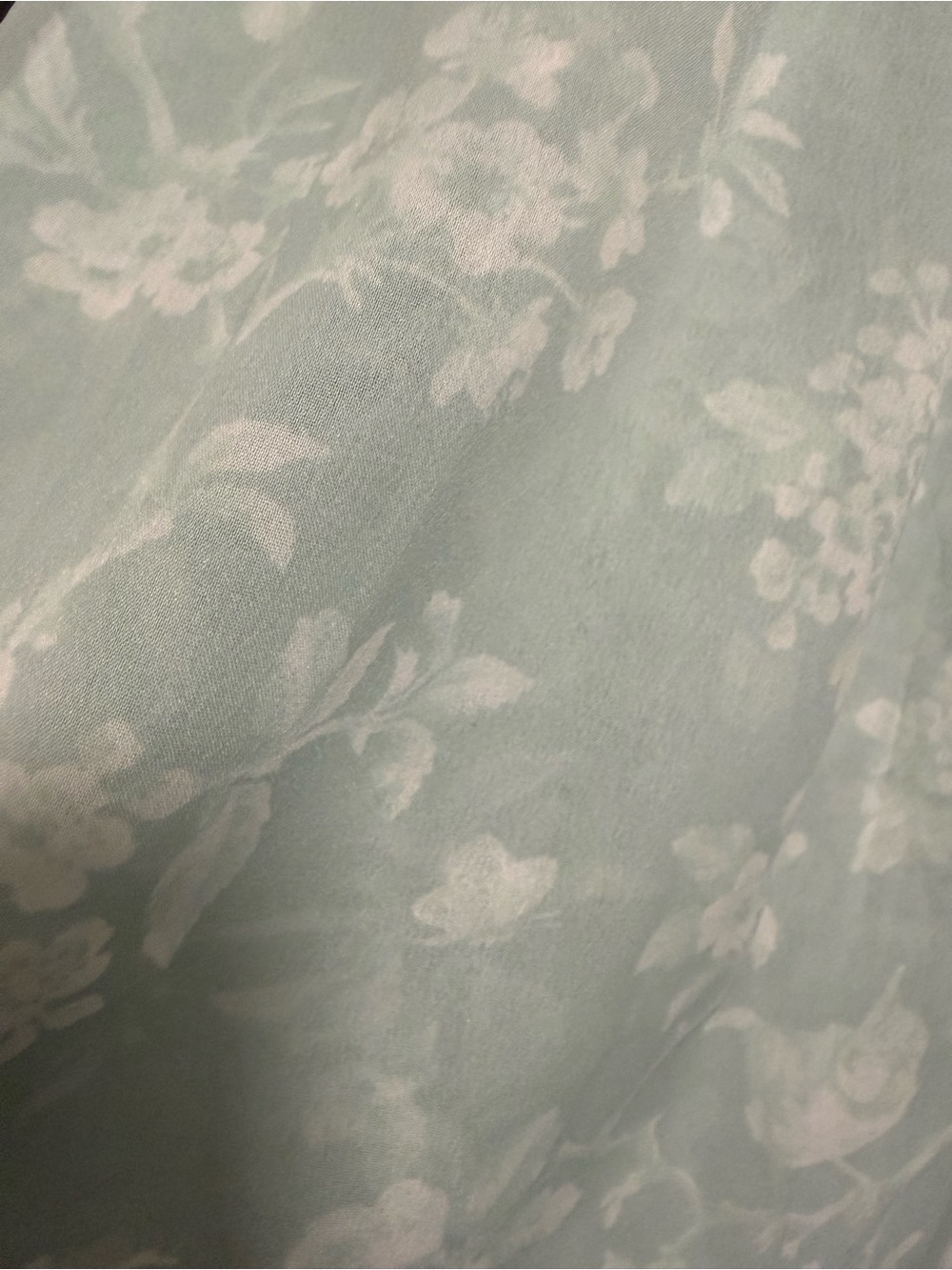 Abercrombie Sleeveless Mint Floral V-Neck mini Dress - Picture 6 of 6